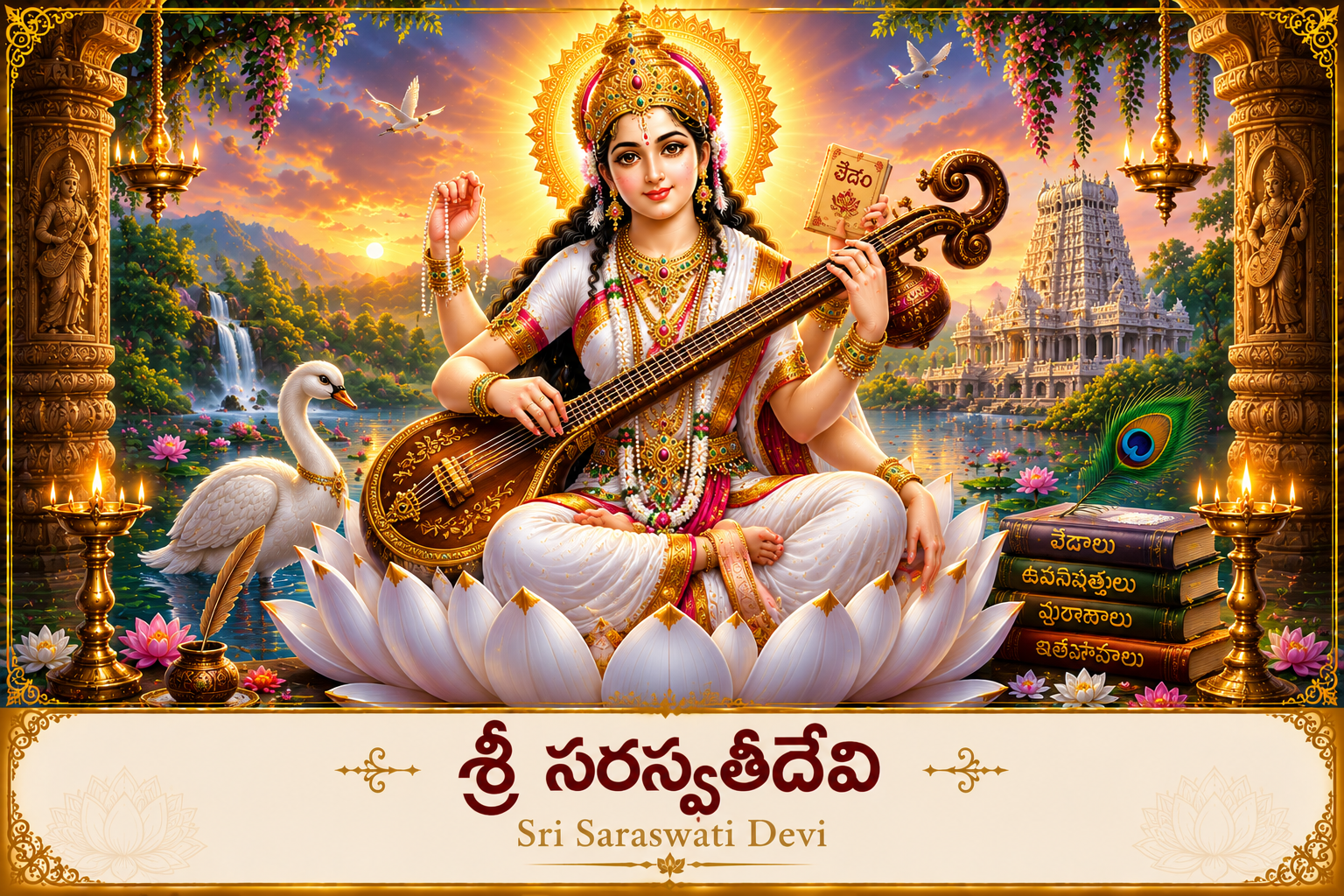 Goddess Saraswati Daily Mantra